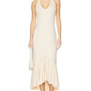 Free People Cream High Low Dress